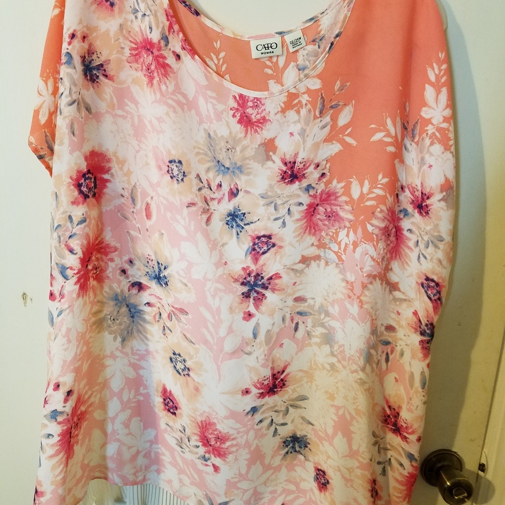 Silk type blouse
